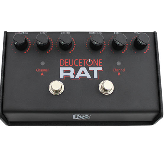 RAT Deucetone Distortion Effects Pedal
