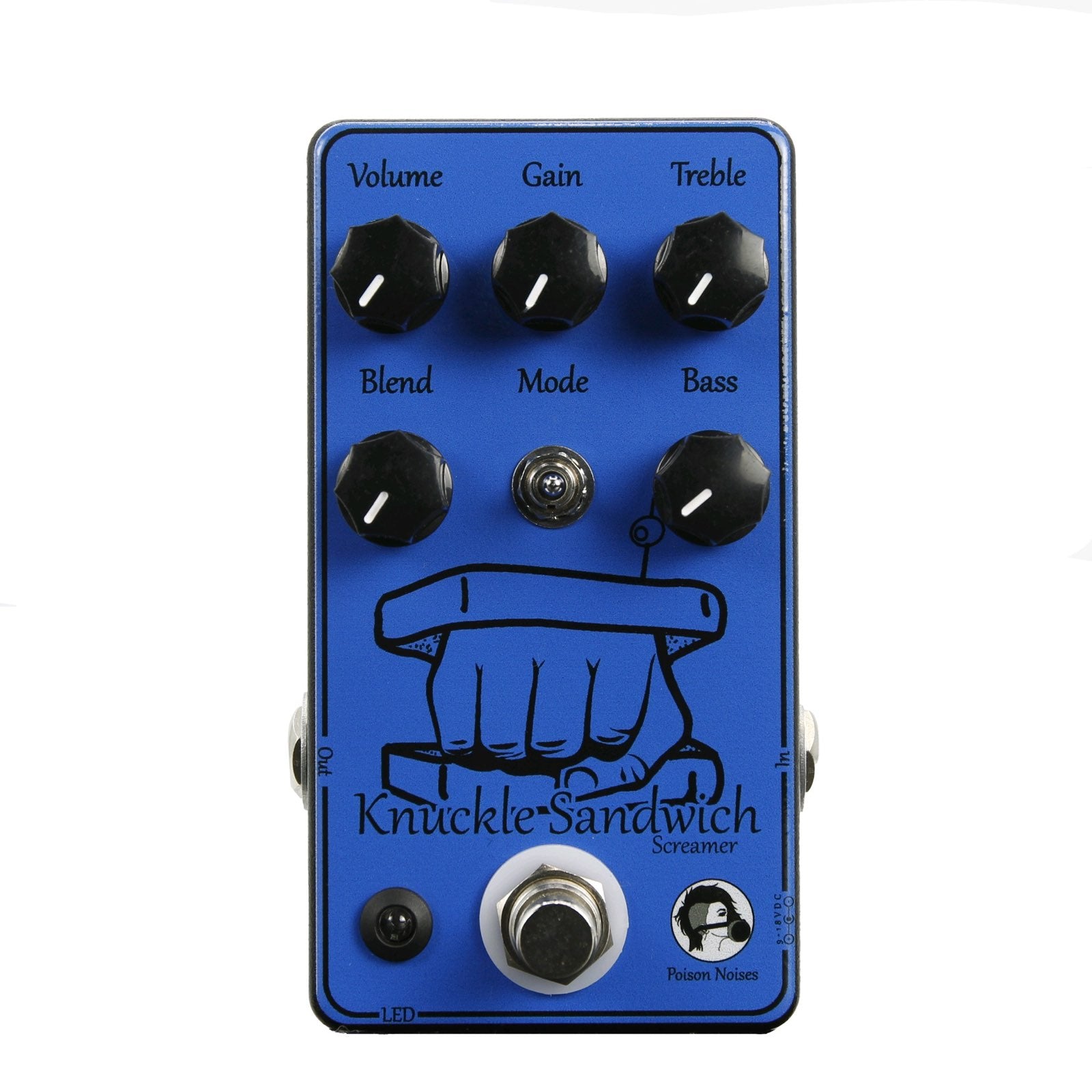 Poison Noises Knuckle Sandwich Overdrive V4 Pedal