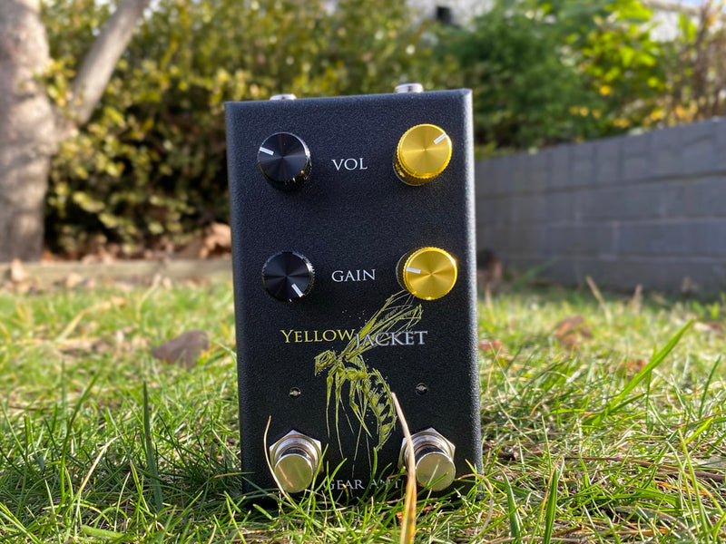 Gear Ant Yellow Jacket Distortion Pedal