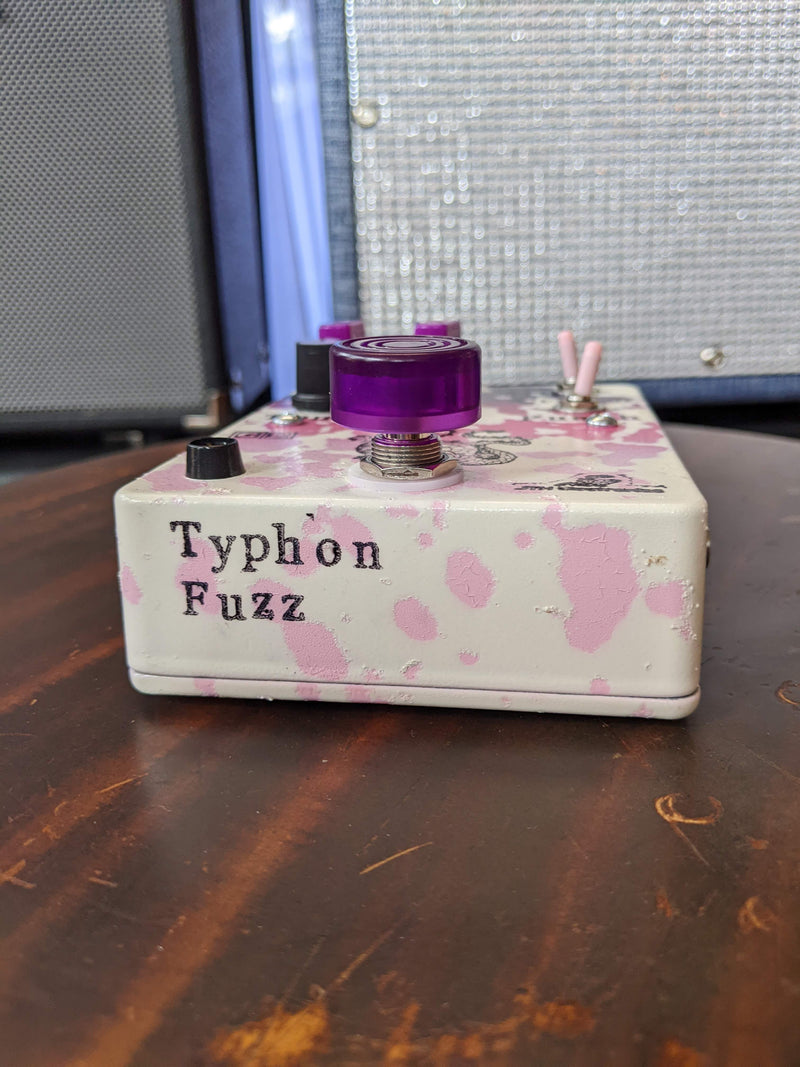 JTH Electronics Typhon Germanium Fuzz Glow-in-Dark/Purple/Pink Relic