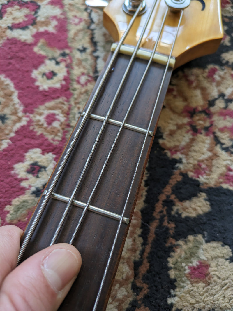 Hamer Slammer CP4 4-String Bass Red Metallic 1990s