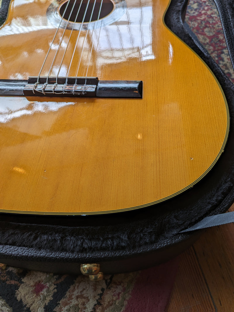 Ensenada CG-105 Classical Guitar c1970s Japan w/Hard Case