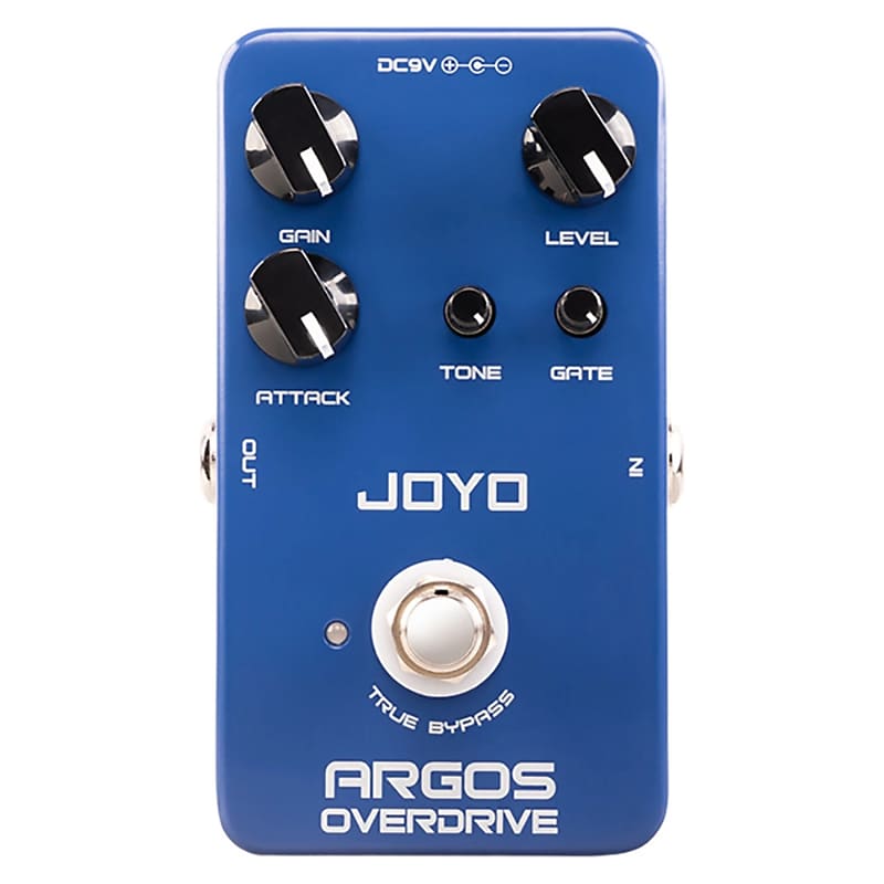 joyo distortion pedal Joyo JF-23 Argos Overdrive Guitar Effect Pedal