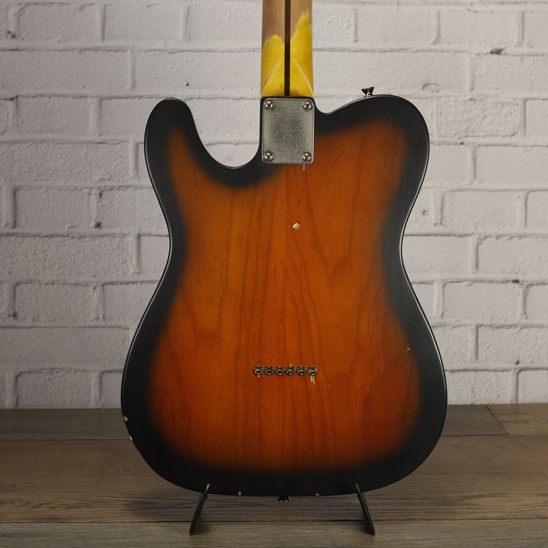Nash Guitars Ash T-63 Electric Guitar 2-Tone Sunburst Light Aging w/Case