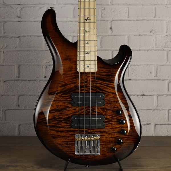 PRS Gary Grainger Signature 4-String Bass 2023 Black Gold Burst w/Case #230359533