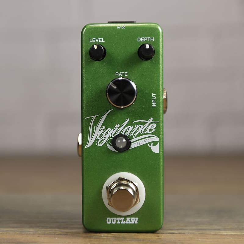 chorus reverb pedal Vigilante Chorus Effects Pedal