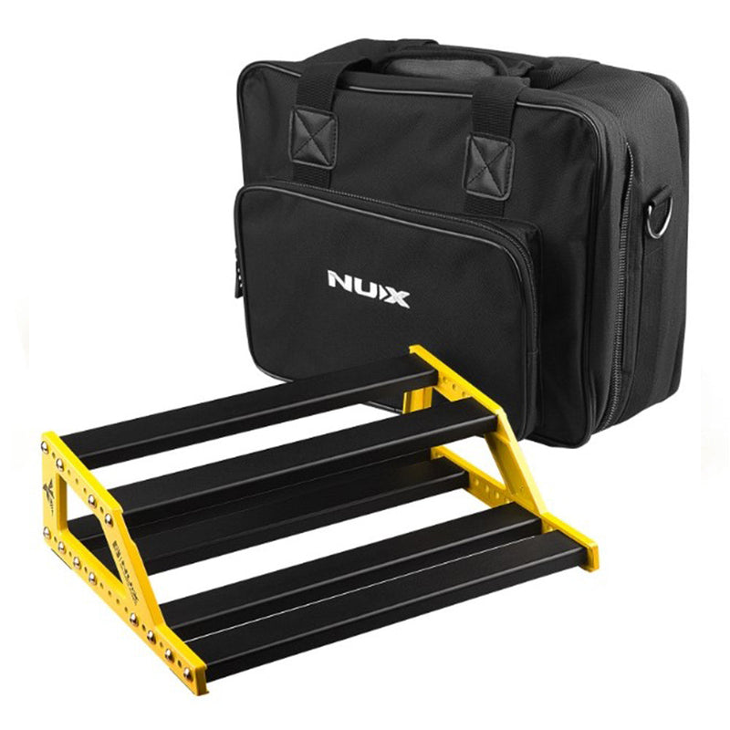 NuX NPB-M Bumblebee Pedalboard Medium (243x445x90mm) w/Bag