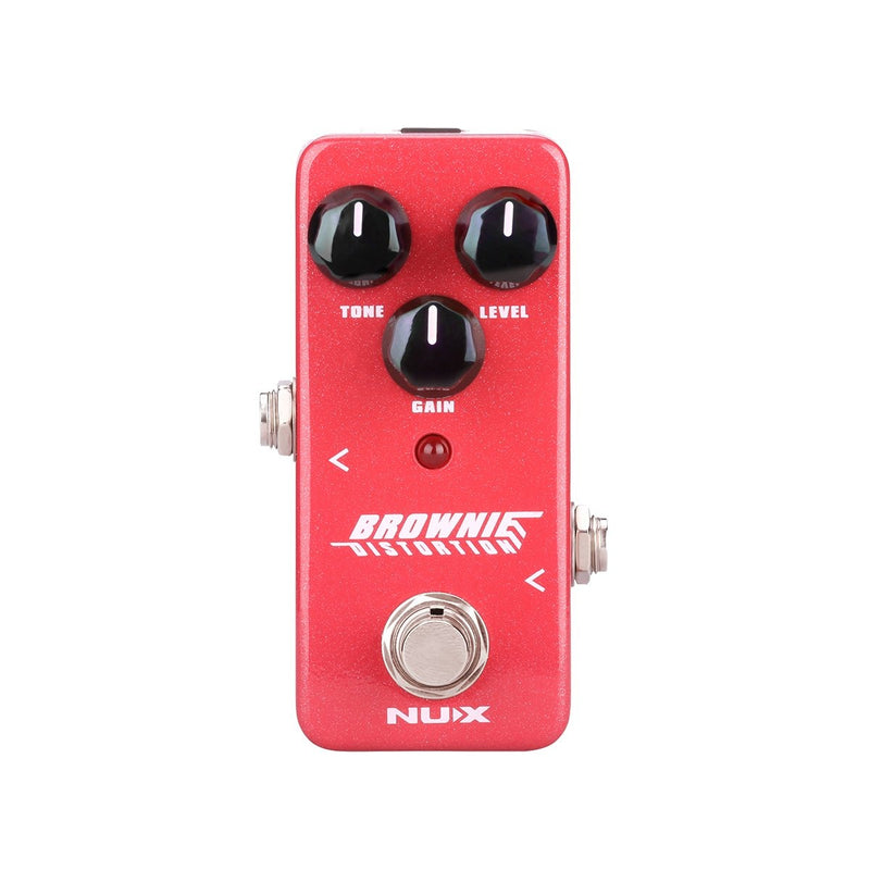 distortion mini pedal NUX Brownie Distortion Mini Guitar Pedal