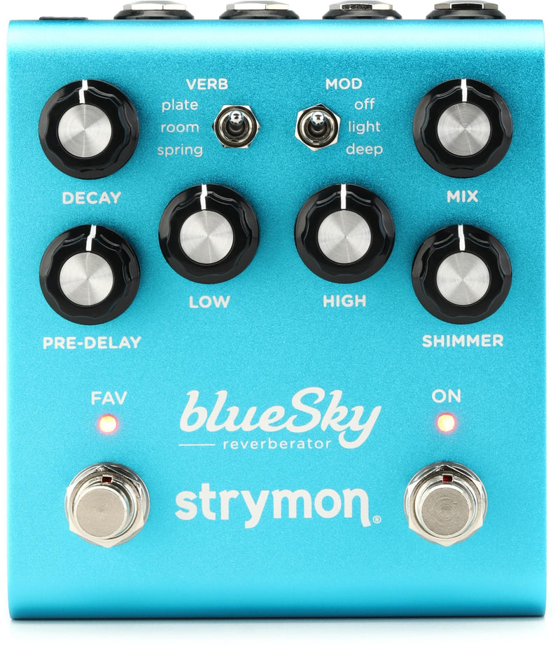 Strymon blueSky Reverberator Reverb V2 Pedal (Version 2)