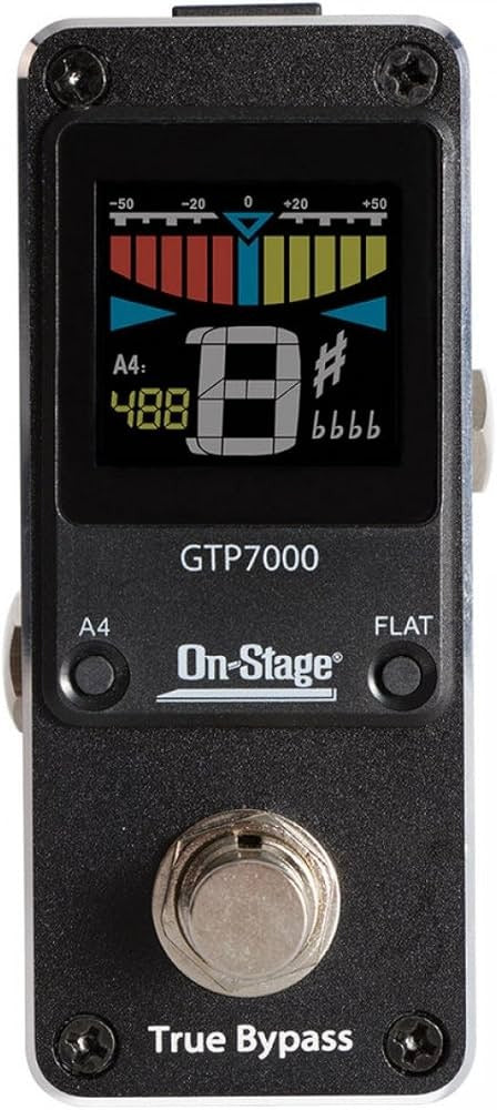 On-Stage Mini Pedal Tuner GTP7000