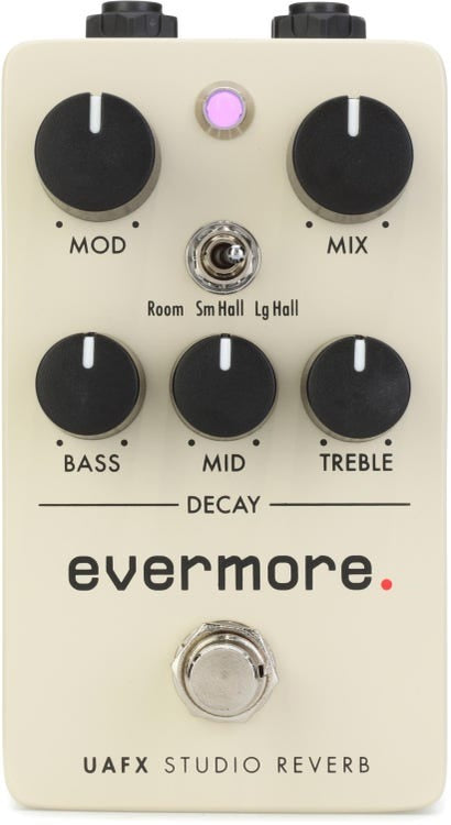 Universal Audio Evermore Studio Reverb Guitar Effects Pedal