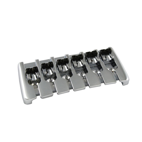 Allparts 6-String Bass Quick Release Bridge Chrome BB-3558-010