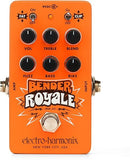 Electro Harmonix Bender Royale Germanium Fuzz Pedal (Orange)