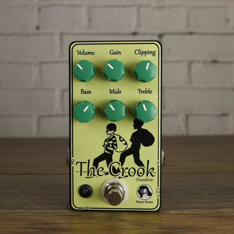 germanium overdrive pedal Poison Noises The Crook V5 Overdrive Pedal *Germanium Limited Edition*