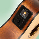 Cort Earth GO HyVibe 3/4 Dreadnought Acoustic-Electric Guitar Natural w/Gig Bag