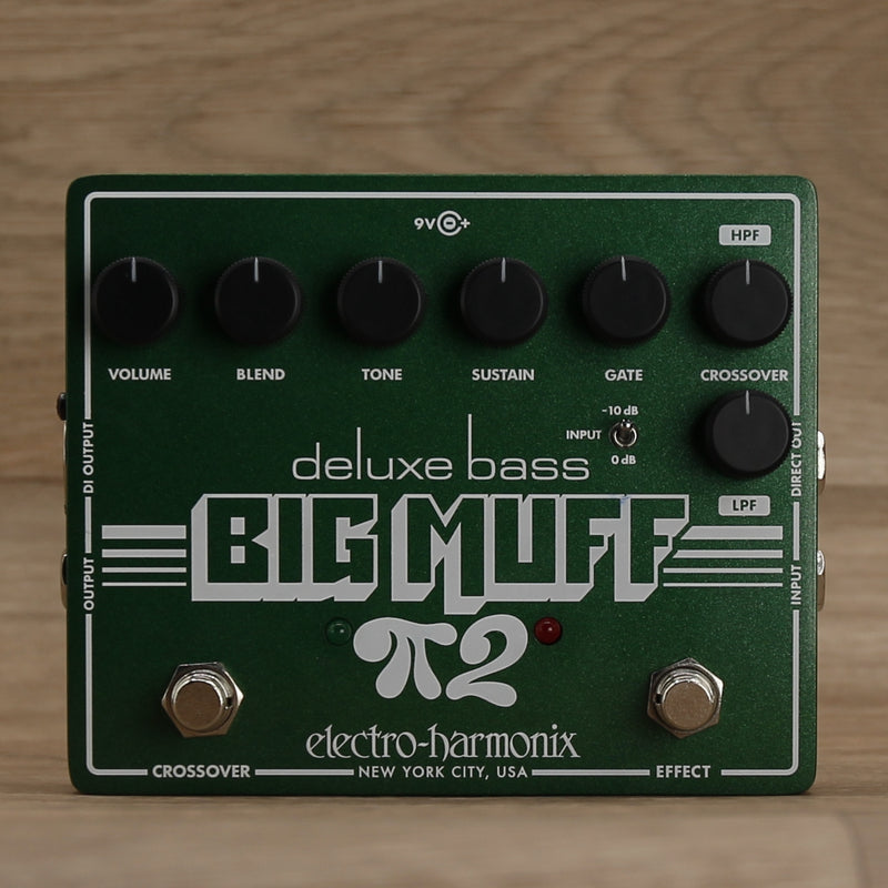 big muff deluxe bass pedal Electro-Harmonix DLXBBM2 Deluxe Bass Big Muff Pi 2 Fuzz DLXBBM2