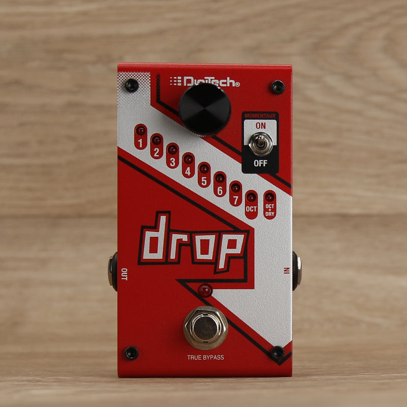 digitech drop polyphonic drop tune pedal Digitech Drop Polyphonic Drop Tune Pedal