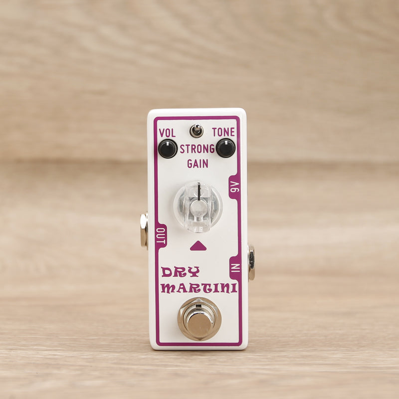 dry martini pedal Tone City Dry Martini Medium Gain Overdrive mini effect pedal True bypass