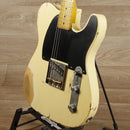 Nash Guitars Pine E-52 Electric Guitar Vintage White Heavy Aging w/Case