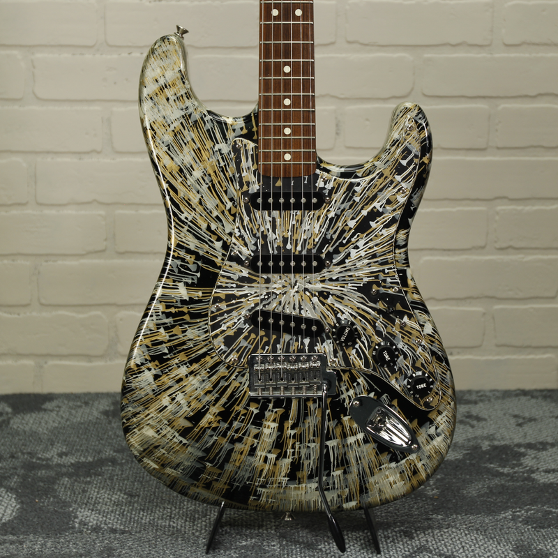 Fender FSR "Splattercaster" Standard Stratocaster Splatter Finish 2003 w/Case