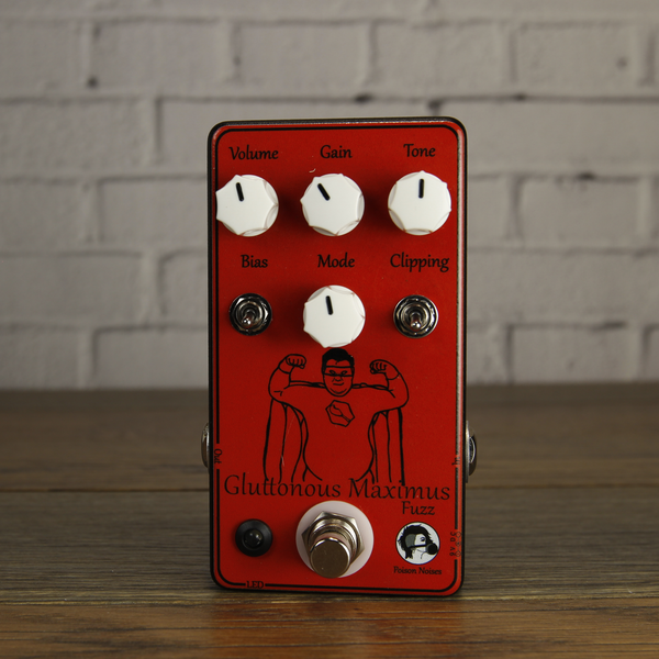 Poison Noises Gluttonous Maximus Fuzz Pedal *Limited Edition Dual Toggle*