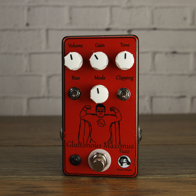 angry fuzz pedal Poison Noises Gluttonous Maximus Fuzz Pedal *Limited Edition Dual Togg