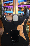 Nash Guitars S-57 - David Gilmour Style - Black Heavy Aging w/ Nash Case