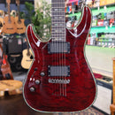 Schecter Hellraiser C-1 FR Lefty Black Cherry - USED