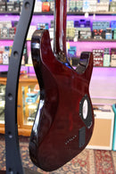Schecter Hellraiser C-1 FR Lefty Black Cherry - USED