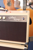 Fender Vibro-King 60W HEAD & 2 CABS - Blonde/Oxblood- USED