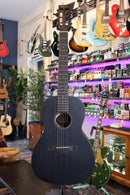 Tagima Guitars Utah Gran Reserva Parlor Acoustic/Electric - Open Pore Black