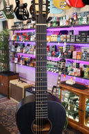 Tagima Guitars Utah Gran Reserva Parlor Acoustic/Electric - Open Pore Black