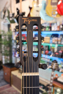 Tagima Guitars Utah Gran Reserva Parlor Acoustic/Electric - Open Pore Black