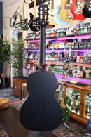 Tagima Guitars Utah Gran Reserva Parlor Acoustic/Electric - Open Pore Black
