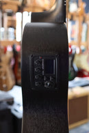 Tagima Guitars Utah Gran Reserva Parlor Acoustic/Electric - Open Pore Black