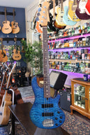 Lakland 44-01 Skyline Series Limited Edition Trans Blue Bass - USED
