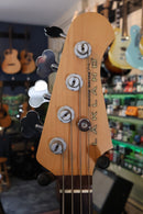 Lakland 44-01 Skyline Series Limited Edition Trans Blue Bass - USED