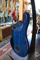 Lakland 44-01 Skyline Series Limited Edition Trans Blue Bass - USED