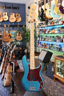 Fender Limited Edition Player II Precision Bass, Maple Fingerboard, Ocean Turquoise w/Gator Case - USED