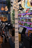 G&L Tribute Series L-2500 5-String Bass Black Frost - USED