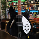 Rickenbacker 330 JG Black Electric Guitar w/Case - USED