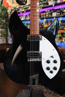Rickenbacker 330 JG Black Electric Guitar w/Case - USED