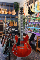 Eastman T486L Semi Hollow Classic Lefty w/Hardshell Case - USED