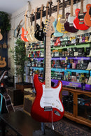 Squier Affinity Stratocaster Metallic Red w/ Case - USED