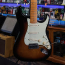 Fender American Deluxe Stratocaster "V" Neck Sunburst w/ Flight Case - USED