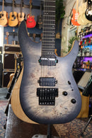 Schecter Reaper-6 FR S Electric Satin Sky Burst - USED