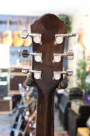 Oscar Schmidt OG10CE Concert Acoustic Electric Flame Trans Black Left Handed - USED