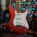 Fender Custom Shop Limited Edition 1956 Stratocaster Super Fadeed Candy Apple Red/Sunburst Heavy Relic w/Case- USED
