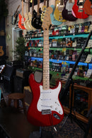 Fender Jimmie Vaughan Tex-Mex Stratocaster Candy Apple Red w/Case - USED