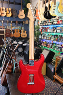 Fender Jimmie Vaughan Tex-Mex Stratocaster Candy Apple Red w/Case - USED